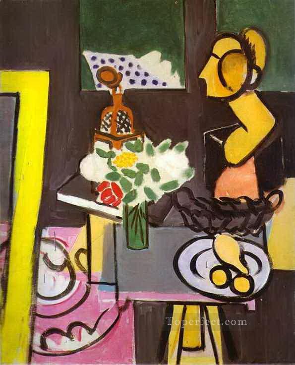 Still Life with a Head abstract fauvism Henri Matisse Oil Paintings
